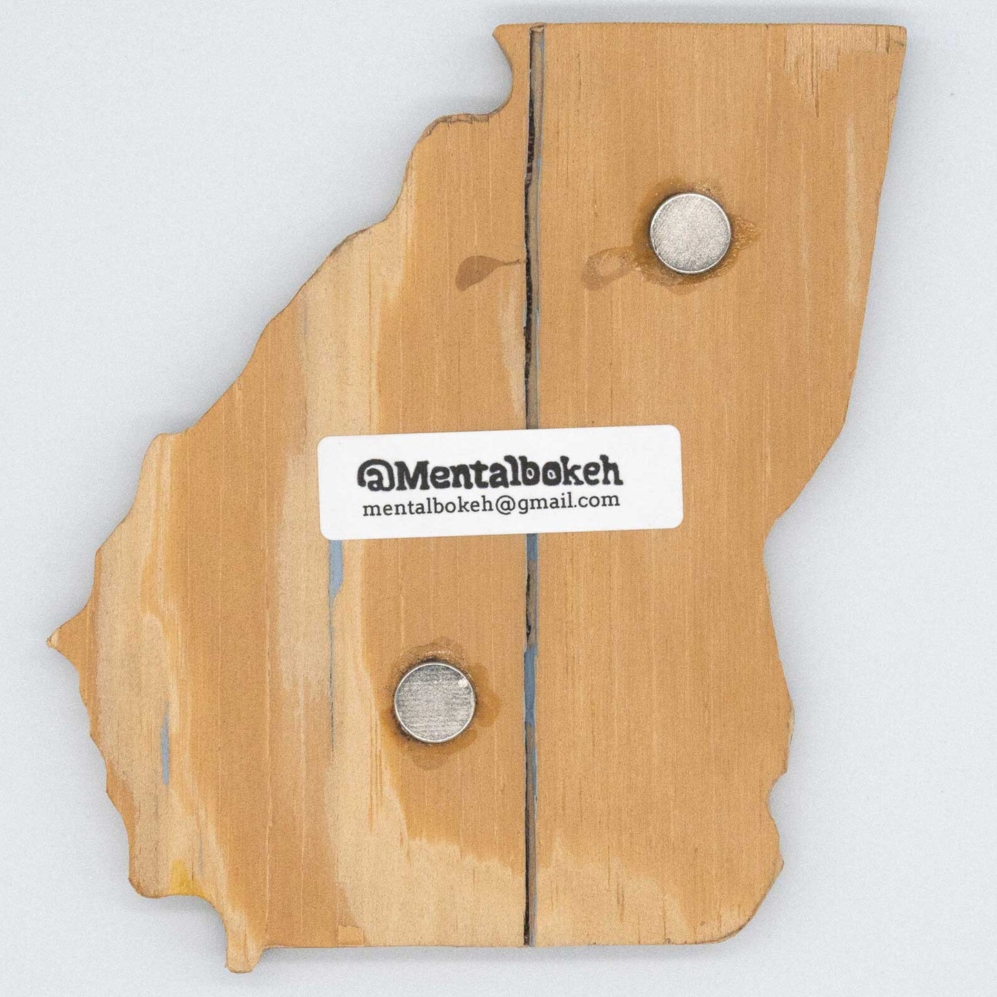 Georgia State Wood Cut - Atlanta United - Magnet