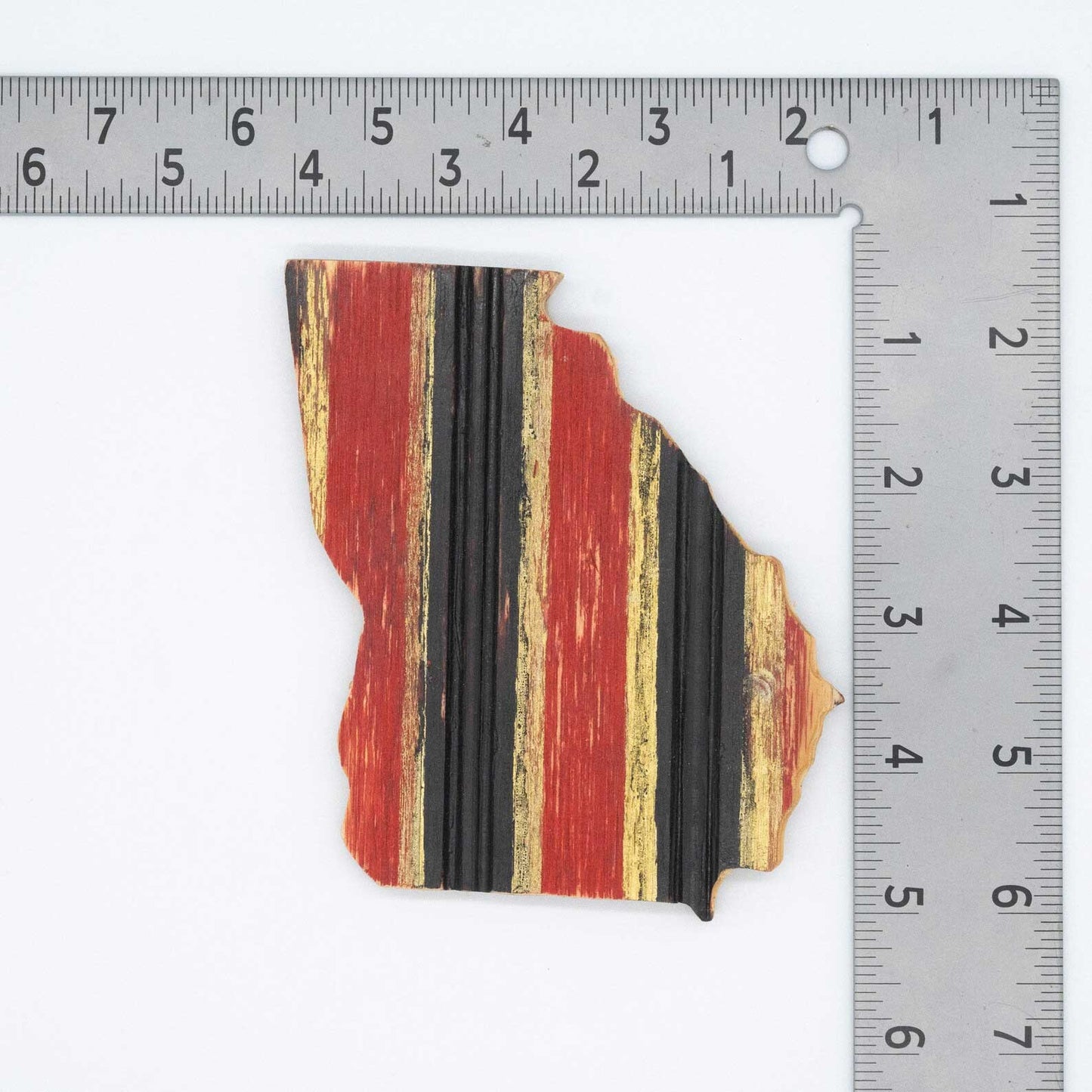 Georgia State Wood Cut - Atlanta United - Magnet