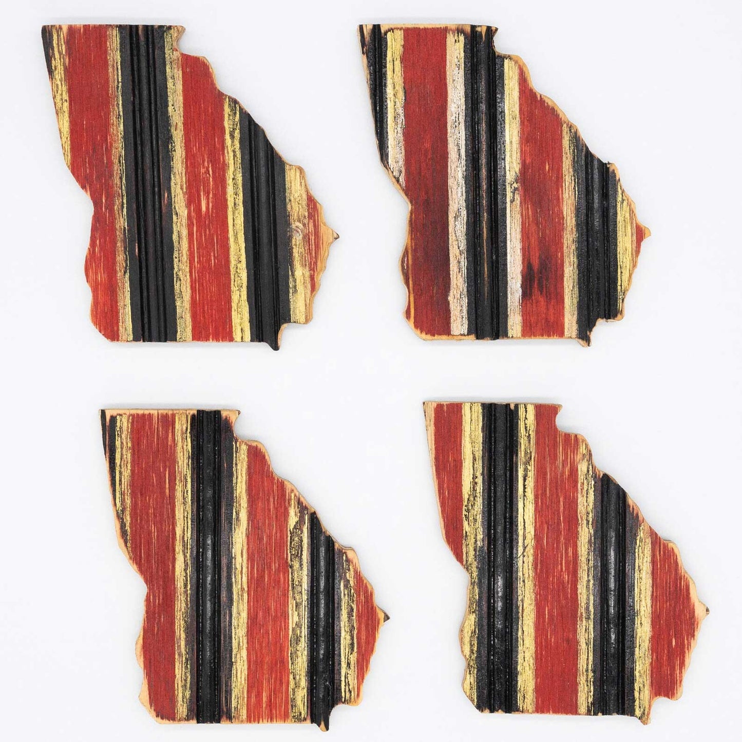 Georgia State Wood Cut - Atlanta United - Magnet