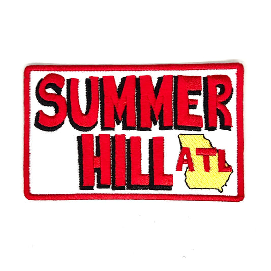 SummerHill woven Iron-on Patch