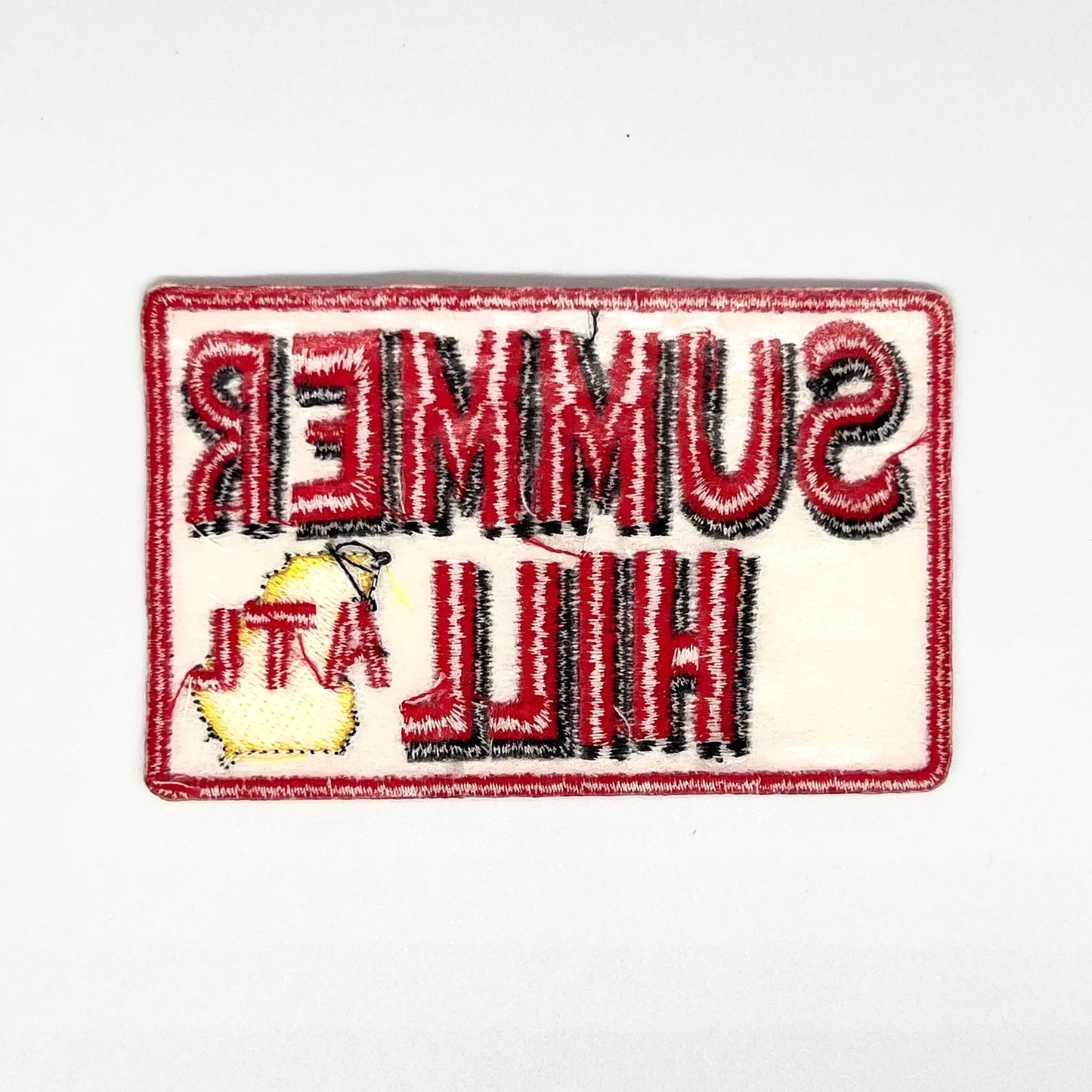 SummerHill woven Iron-on Patch