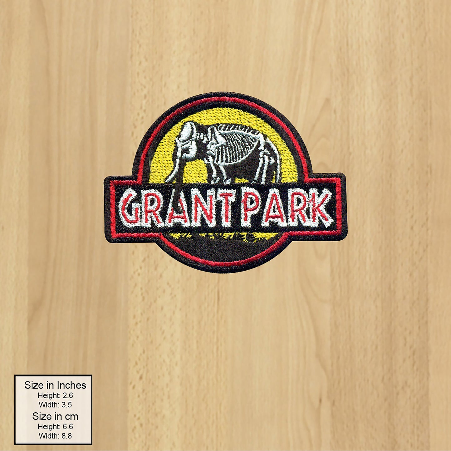 Grant Park - Iron On Patch